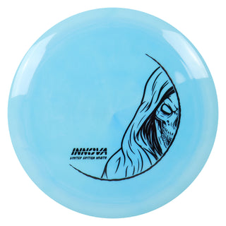 Innova Disc Golf Swirled Star Wraith 2026 LE Distance Driver Light Blue/Black 173 grams