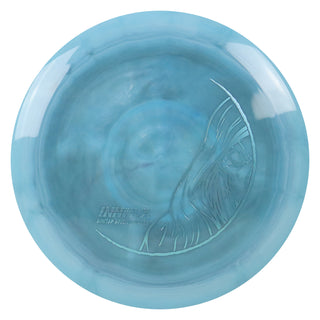 Innova Disc Golf Swirled Star Wraith 2026 LE Distance Driver Black Light Blue/Blue 173 grams