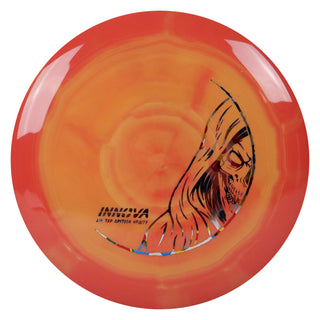 Innova Disc Golf Swirled Star Wraith 2026 LE Distance Driver Red Orange/Wonder 173 grams