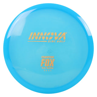 Innova Disc Golf Champion Fox Midrange Disc 5/6/-2/1 Blue/Gold Shimmer 169 grams