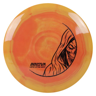 Innova Disc Golf Swirled Star Wraith 2026 LE Distance Driver Orange/Black 173 grams