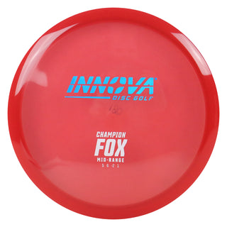 Innova Disc Golf Champion Fox Midrange Disc 5/6/-2/1 Red/Blue Holo White 180 grams