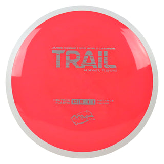 MVP Discs Sports Project Lab Coat James Conrad Neutron Trail Distance Driver Bright Red 173 grams