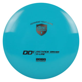 Discmania Disc Golf S-Line DD1 Distance Driver 11/5/-1/2 Turquoise/Silver 175 grams