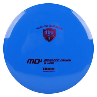 Discmania Disc Golf S-Line MD4 Midrange 5/4/0/3 Blue/Purple 177 grams