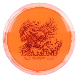Latitude 64 Disc Golf Opto-Ice Orbit Diamond Fairway Driver 8/6/-3/1 Orange 159 grams
