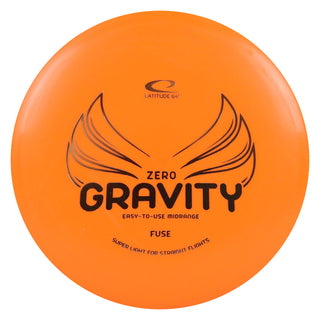 Latitude 64 Disc Golf Zero Gravity Fuse Midrange 5/6-1/0 Orange/Gold 126 grams