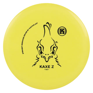 Kastaplast Disc Golf K3 Kaxe Z Midrange 6/5/0/2 Yellow/Black 171 grams