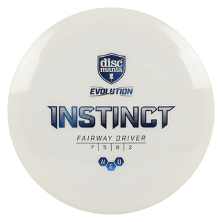 Discmania Disc Golf Evolution Neo Instinct Fairway Driver 7/5/0/2 White/Blue 172 grams