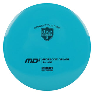 Discmania Disc Golf S-Line MD5 Midrange 5/3/0/4 Turquoise 173 grams
