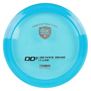 Discmania Disc Golf Originals C-Line DD3 Distance Driver 12/5/-1/3 Blue/Silver 175 grams