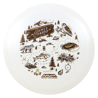 MVP Disc Sports James Conrad Team Series Fission Trail Distance Driver White 142 grams