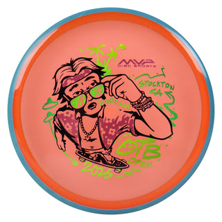 Axiom Discs OTB Open 2026 Particle Proton Soft Hex Midrange Disc Orange/Blue 177 grams