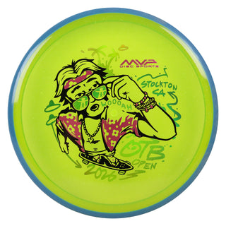 Axiom Discs OTB Open 2026 Particle Proton Soft Hex Midrange Disc DayGlo/Blue 176 grams