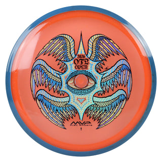 Axiom Discs OTB Open 2026 Particle Proton Soft Rhythm Fairway Driver Orange/Blue 170 grams