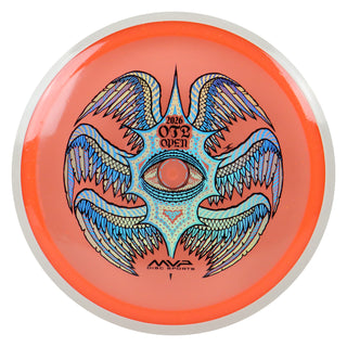 Axiom Discs OTB Open 2026 Particle Proton Soft Rhythm Fairway Driver Orange/White 175 grams
