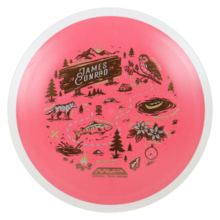 MVP Disc Sports James Conrad Team Series Fission Trail Distance Driver Red 146 grams