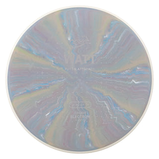 MVP Discs Sports Project Lab Coat Cosmic Electron Watt Putt and Approach 2/5/-0.5/0.5 Grey Maroon 166 grams
