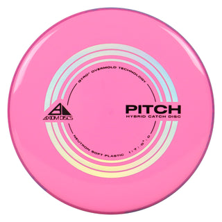 Axiom Discs Project Lab Coat Neutron Soft Pitch Hybrid Catch Putter 1/7/-0.5/0 Pink/Pink Blue 156 grams