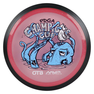 MVP Disc Golf OTB Open 2025 Champions Cup Particle Glow Proton Wave 11/5/-2/2 Pink 170 grams