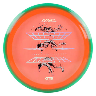 Axiom Disc Golf OTB Open 2025 Champions Cup Prism Proton Soft Defy 11/5/-1/3 Orange/Green 157 grams