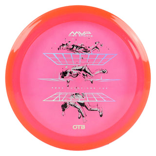 Axiom Disc Golf OTB Open 2025 Champions Cup Prism Proton Soft Defy 11/5/-1/3 Pink/Orange 158 grams