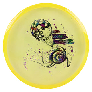 Axiom Disc Golf OTB Open 2025 Champions Cup Prism Proton Soft Envy 3/3/0/2 Yellow 174 grams