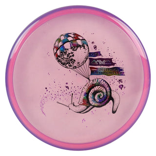 Axiom Disc Golf OTB Open 2025 Champions Cup Prism Proton Soft Envy 3/3/0/2 Pink/Purple 173 grams