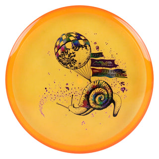 Axiom Disc Golf OTB Open 2025 Champions Cup Prism Proton Soft Envy 3/3/0/2 Mango/Orange 174 grams