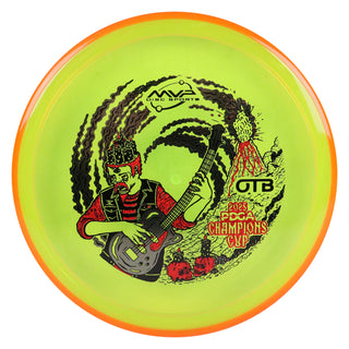 Axiom Disc Golf OTB Open 2025 Champions Cup Prism Proton Soft Pyro 5/4/0/2.5 Yellow/Orange 176 grams