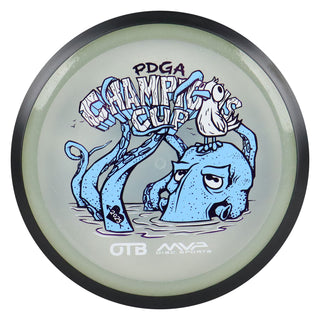 MVP Disc Golf OTB Open 2025 Champions Cup Particle Glow Proton Wave 11/5/-2/2 Clear 172 grams