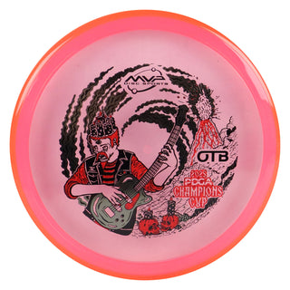 Axiom Disc Golf OTB Open 2025 Champions Cup Prism Proton Soft Pyro 5/4/0/2.5 Pink 176 grams