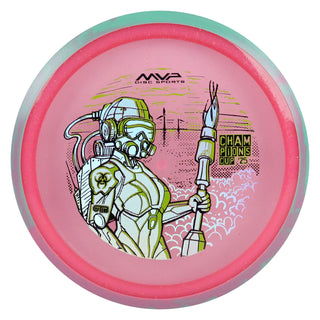 Axiom Disc Golf OTB Open 2025 Champions Cup Particle Glow Proton Virus 9/5/-3.5/1 Pink/Cotton Candy 172 grams