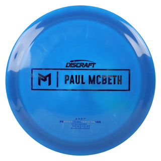 Discraft Disc Golf Paul McBeth Prototype ESP Ares Distance Driver 12/6/-1/2 Dark Blue/Blue Camo 164g
