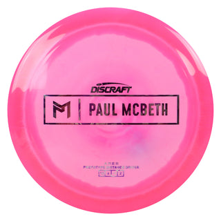 Discraft Disc Golf Paul McBeth Prototype ESP Ares Distance Driver 12/6/-1/2 Hot Pink/Purple Rose 174g