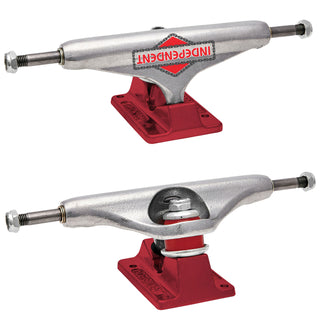 Independent Skateboard Trucks Forged Hollow Chain Breaker Silver/Red 144 (8.25")