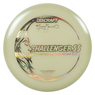 Discraft Disc Golf 2026 Missy Gannon Mega-Glo Challenger SS Putter 2/3/-1/2 Gold Holo 175 grams