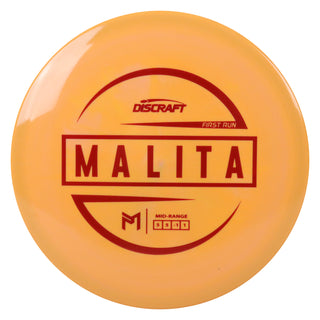 Discraft Disc Golf Paul McBeth First Run ESP Malita Midrange 5/5/-1/1 Orange/Red 173-174g 