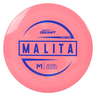 Discraft Disc Golf Paul McBeth First Run ESP Malita Midrange 5/5/-1/1 Pink/Navy 170-172g 