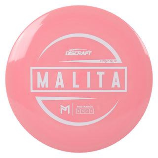 Discraft Disc Golf Paul McBeth First Run ESP Malita Midrange 5/5/-1/1 Pink/White 173-174g 