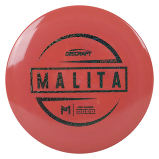 Discraft Disc Golf Paul McBeth First Run ESP Malita Midrange 5/5/-1/1 Dark Red/Black Prisms 173-174g 