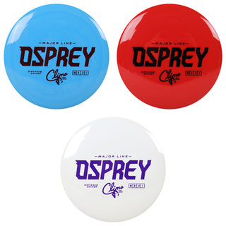 Climo Disc Golf Major Line Osprey Distance Driver 10/6/-3/1 - Choose Exact Disc