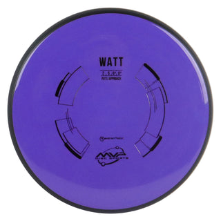 MVP Disc Golf Neutron Watt Putter 2/5/-0.5/0.5 Slate Purple 174 grams