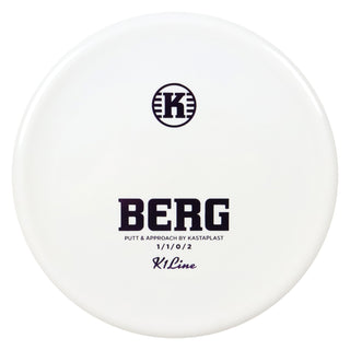 Kastaplast Disc Golf K1 Berg Putter 1/1/0/2 White/Purple 175 grams