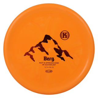 Kastaplast Disc Golf K3 Berg Putter 1/1/0/2 Orange/Red 173 grams