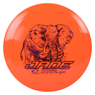 Latitude 64 Disc Golf Gold Jade Distance Driver 9/6/-2/1 Orange/Purple 159 grams