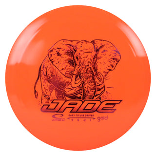 Latitude 64 Disc Golf Gold Jade Distance Driver 9/6/-2/1 Orange/Red 156 grams