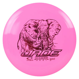 Latitude 64 Disc Golf Gold Jade Distance Driver 9/6/-2/1 Pink/Red 151 grams