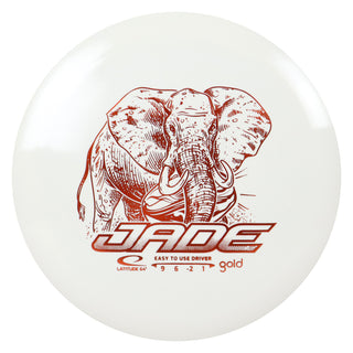 Latitude 64 Disc Golf Gold Jade Distance Driver 9/6/-2/1 White/Orange 158 grams