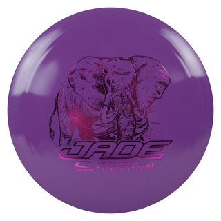 Latitude 64 Disc Golf Gold Jade Distance Driver 9/6/-2/1 Purple/Purple 157 grams